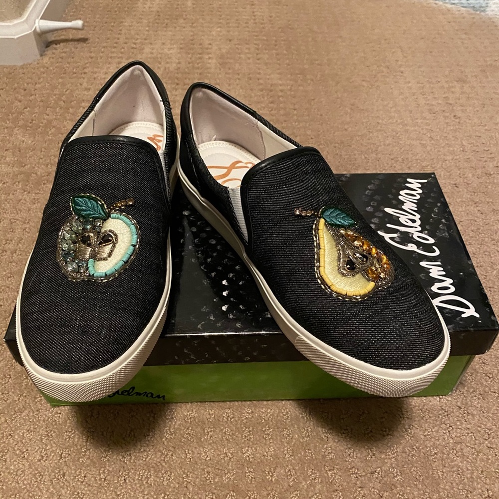 Sam Edelman sneaker - dark denim